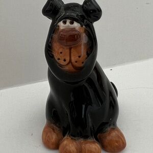 Vintage Collectible Russ Berrie Rottweiler Dog Figurine Signed Douglas 2…